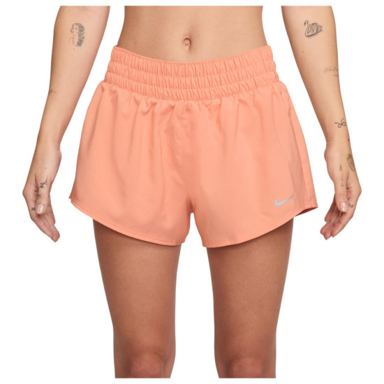 Nike Γυναικείο σορτς One Dri-FIT Mid-Rise 3" Brief-Lined Shorts Nike Γυναικείο σορτς One Dri-FIT Mid-Rise 3" Brief-Lined Shorts